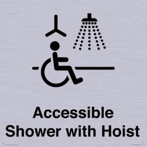 Accessible Shower with Hoist